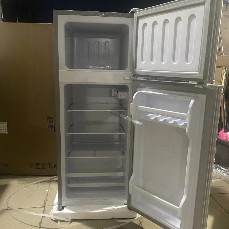 128L Liter Two-Door Refrigerator for Home Use with Cold Storage and Fresh-Keeping Functions