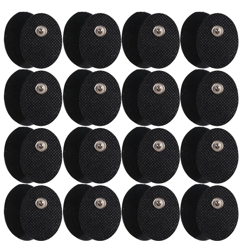 Mini Button Massage Patch Trode 3*4cm Self Adhesive Replacement Pads for Acupuncture TENS Therapy Massage Accessories Sticker