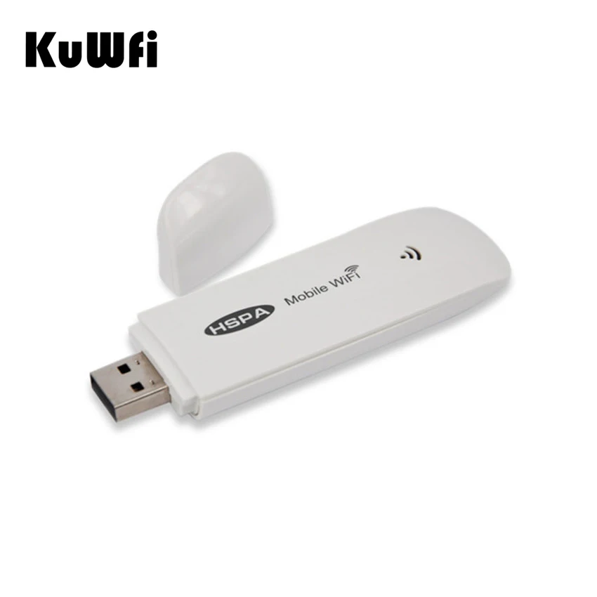KuWfi 3G Dongle Wifi Modem Mini Router HSPA USB Wireless Router 7.2Mbps Mobile Wifi Hotspot up to 5 Wifi Users