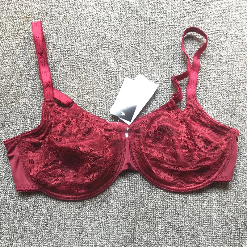 Women Sexy Lingerie plus size bras Set Fashion Lace Lingerie Sets For Ladies red Bra Comfortable Intimates Underwear Suit Female