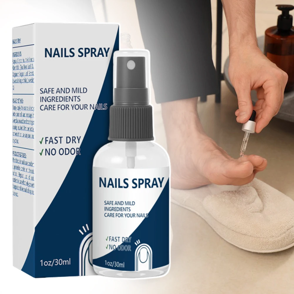 30 ml nagelreparatieoplossing spray, nagelversterker verhelderende reparatievloeistof, nagelversterker serum nagelgroeiolie voor nagel