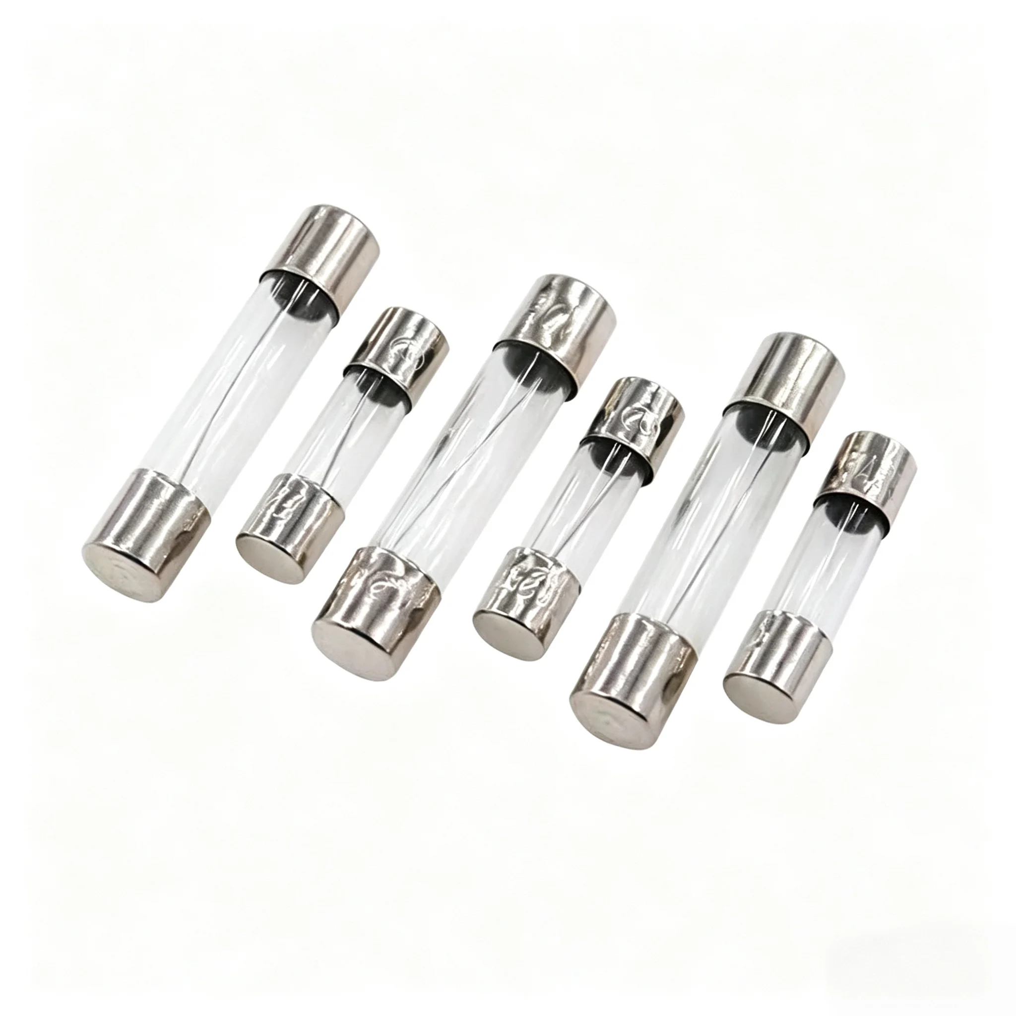 10/20/lot One Sell 5*20mm Fast Blow Glass Tube Fuses 5x20mm 250V 100 200 250 315 500 630 750 1 2 3.15 5 6.3 20 25A 30 AMP Fuse