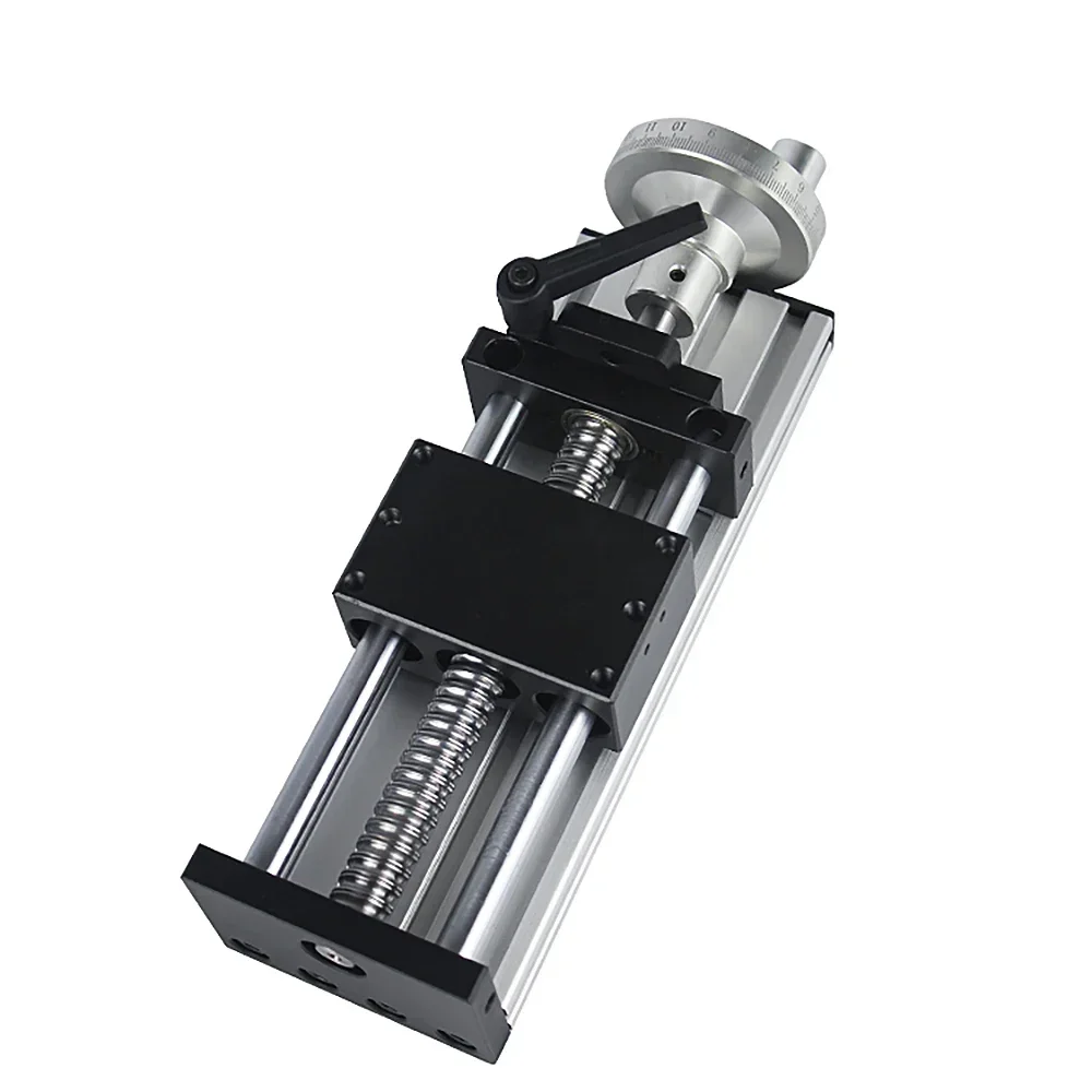 New YT003 Double Optical Axis Ball Screw Slide Linear Module Electric Screw Slide Rail Drive Slide Module for CNC Machine