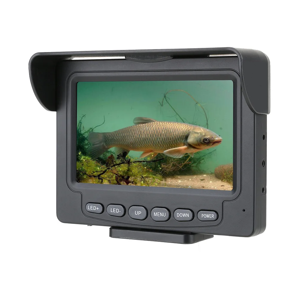 underwater camera, muddy water night vision fishing artifact 4.3-inch high-definition full set of visual anchor fishing rod