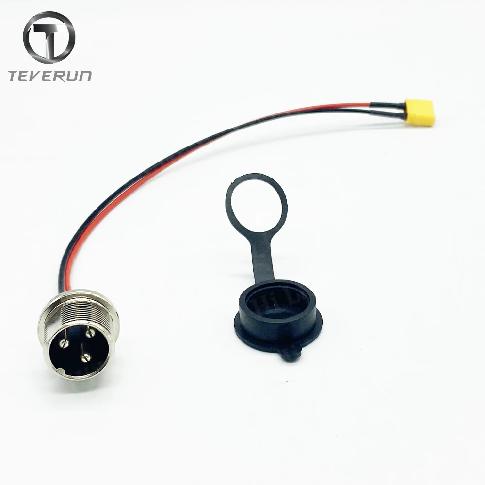 Original Teverun Fighte 11+ Certified Charging Port for Teverun Fighter 11 Supreme Blade GT/Blade GT+ Scooter Charging Port Part