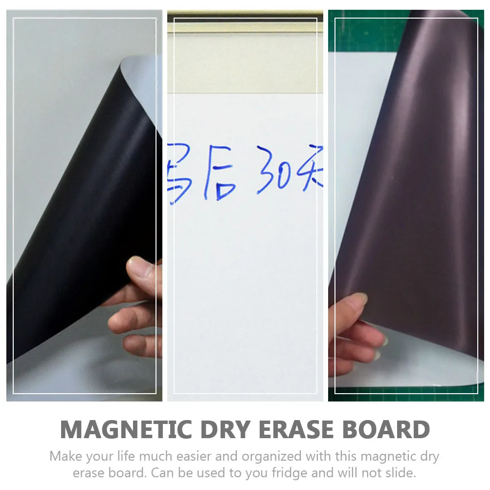 

Magnetic Whiteboard Dry Erase Smooth Memo Pad for Refrigerator Fridge Magnetic Notepads Message Board to Do List