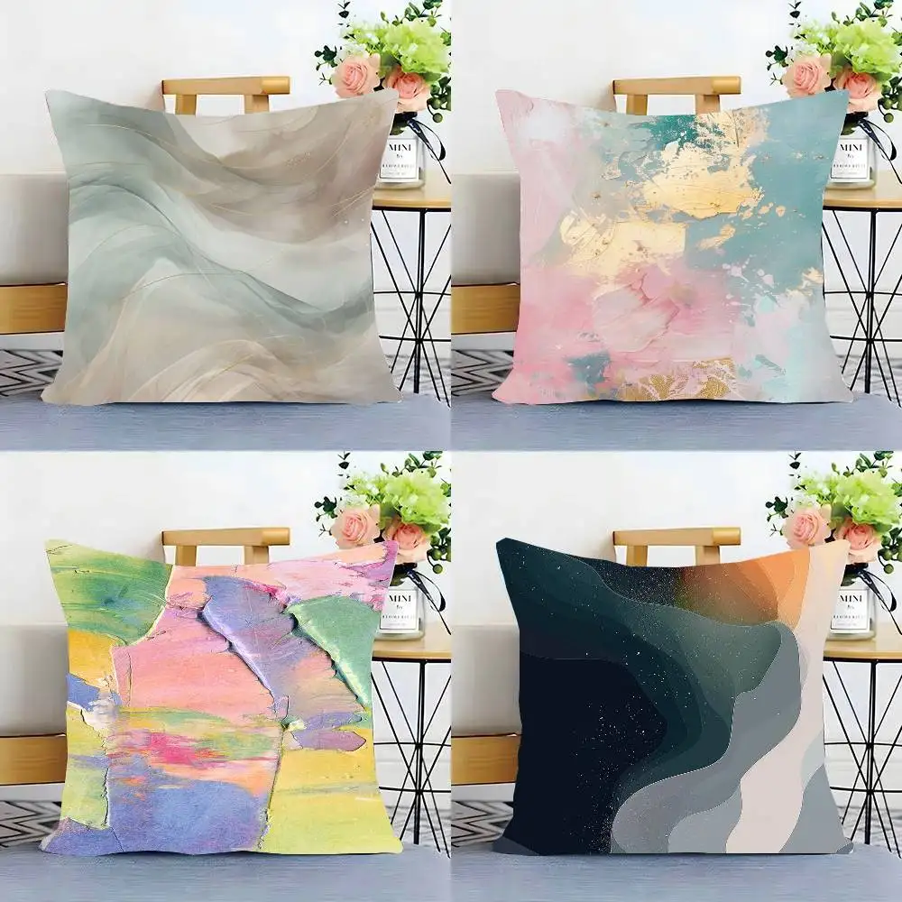 Colorful Clouds anime Pillow Case Sofa Cushion Cover Room Home Decoration
