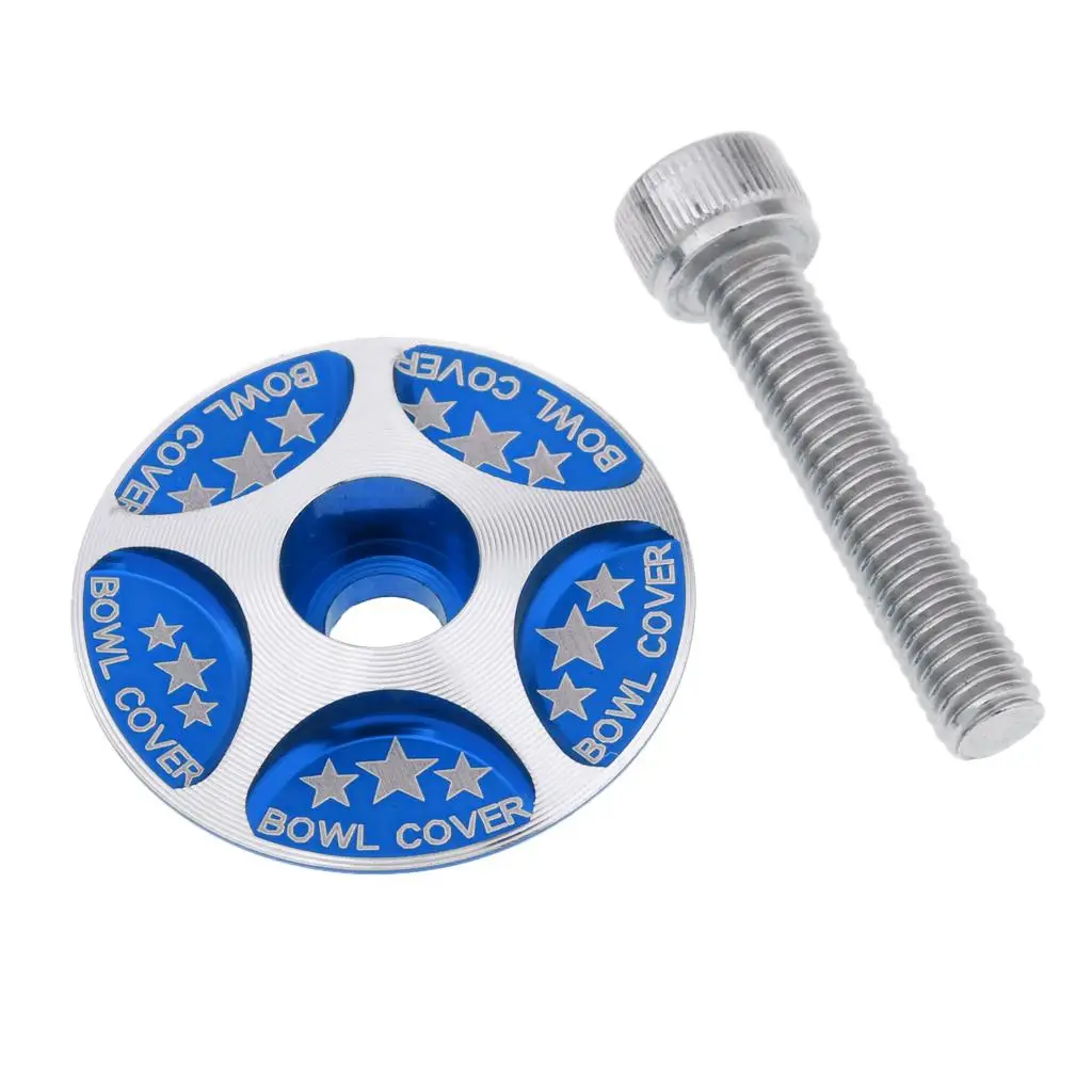 Bike Stem Top Cover Parts Headset Screws for Mountain Road