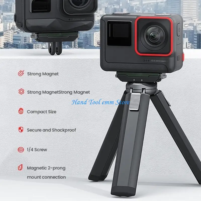 H37F مرفق مغناطيسي سريع الإصدار محولات تركيب سريعة الفصل ملحقات الكاميرا الرياضية لـ 360