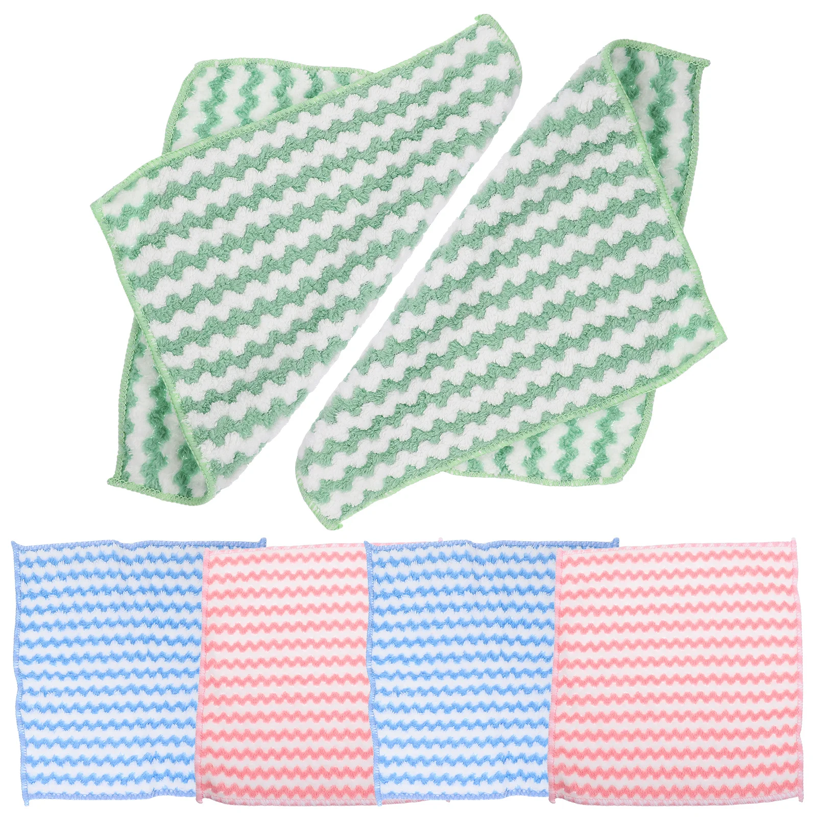 

6pcs Hamster Nesting Pads Soft Washable Bedding Mats For Small Animals Reusable Cage Liners Pet Training Supplies