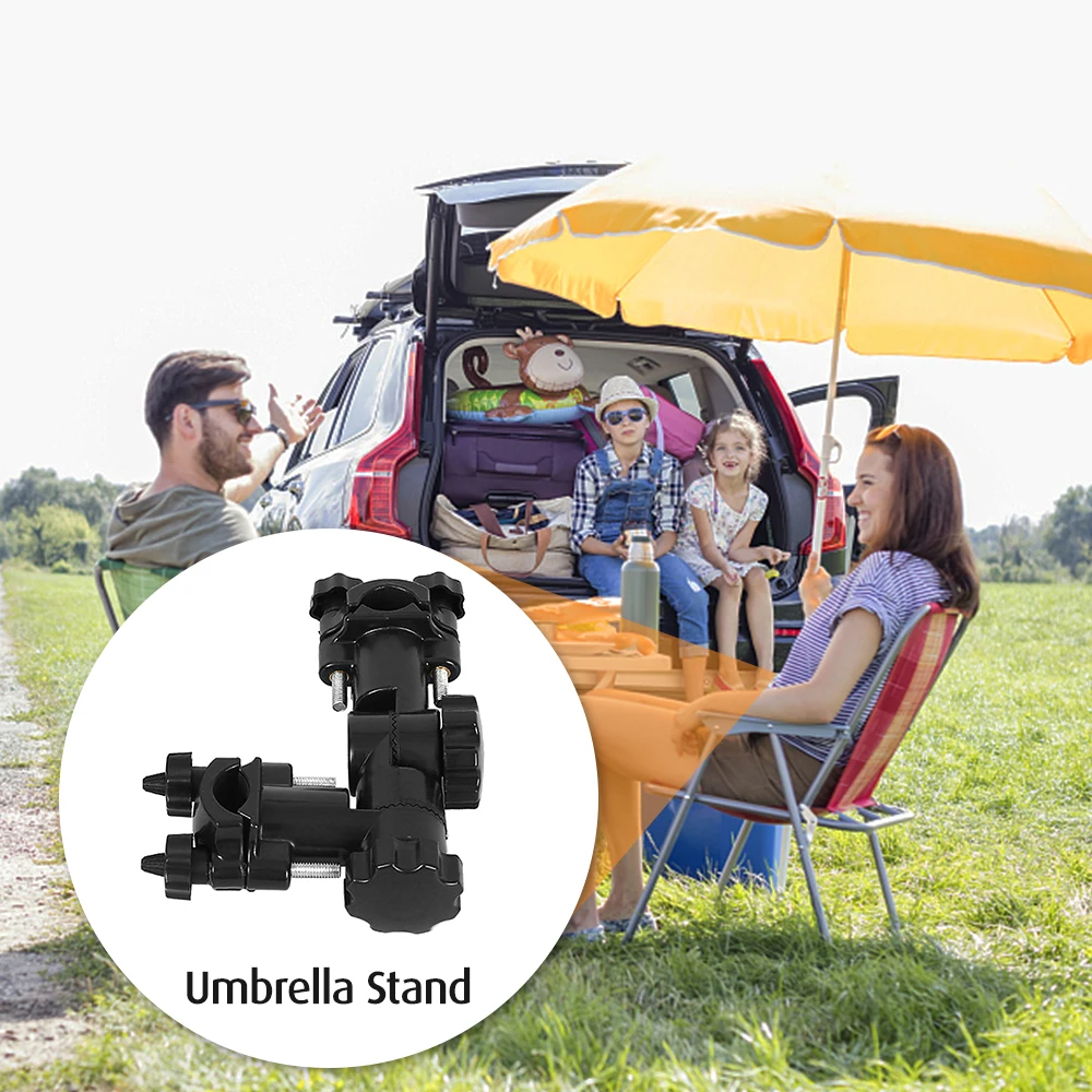 360 Degree Adjustable Fishing Rod Holder Fishing Chair Mount Umbrella Stand Rack Rotating Fishing Seat Holder