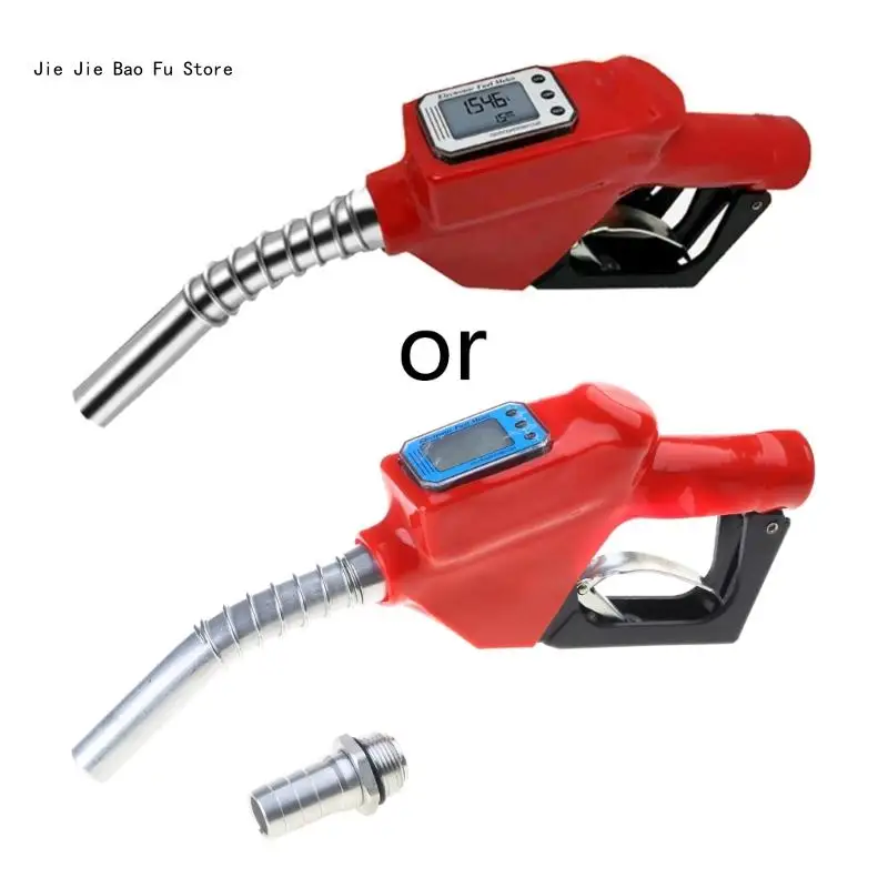 

E8BD Electronic Dispenser Fuels Dispensing Meter Diesels Fuels Nozzles Fuels Diesels Oil Dispensing Tool with Flows Meter