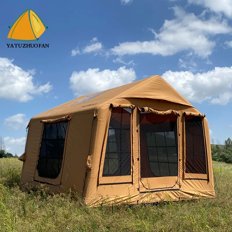 2026 Air Tent Inflatable Camping Tent 2-Second Setup, Lightweight 4 Man Outdoor Waterproof Shelter For Backpacking & Travel