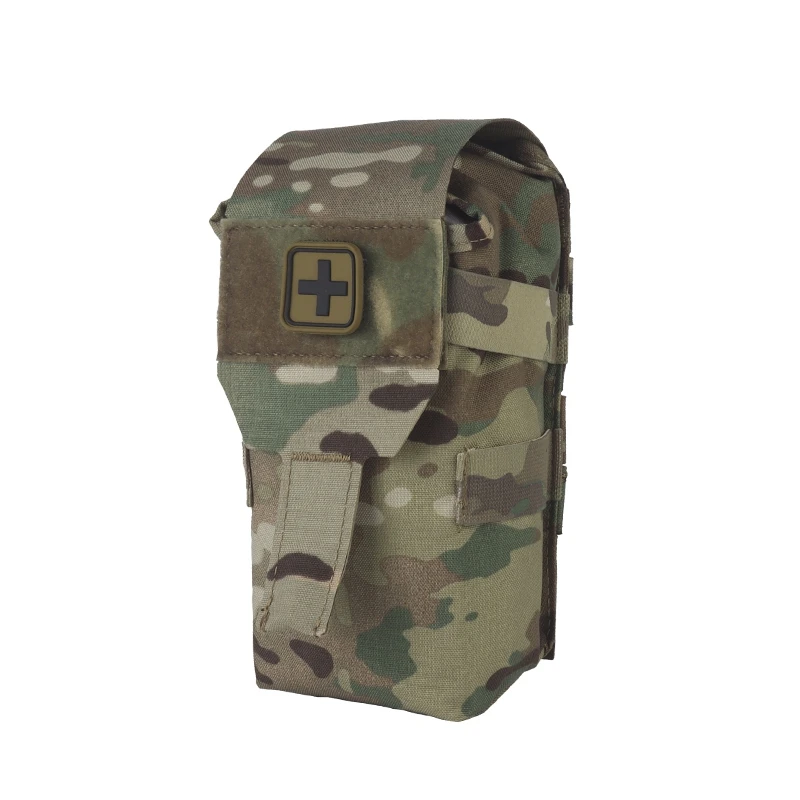 Tactical Molle First Aid IFAK Pouch Medical Bag OutdoorMedical Pouch EMT Kit Empty Molle Med Kit Quick Release Handle Portal Bag - view 4