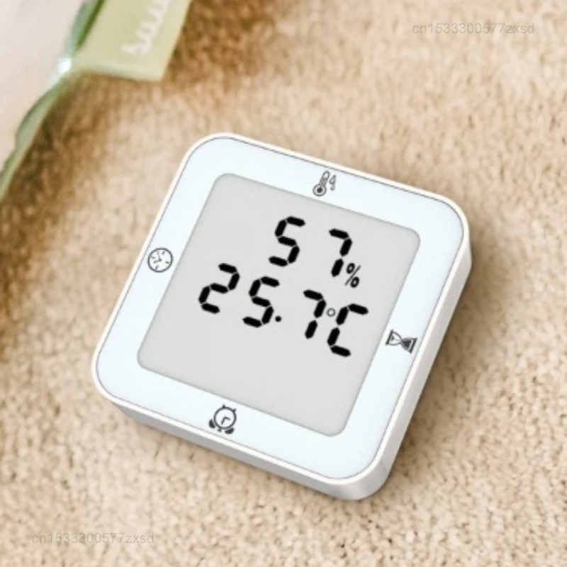 Xiaomi Xiaofei Multifunctional 4 in 1 Times Alarm Clock Indoor Outdoor Convenient Thermometer Hygrometer Weather Station Sensor