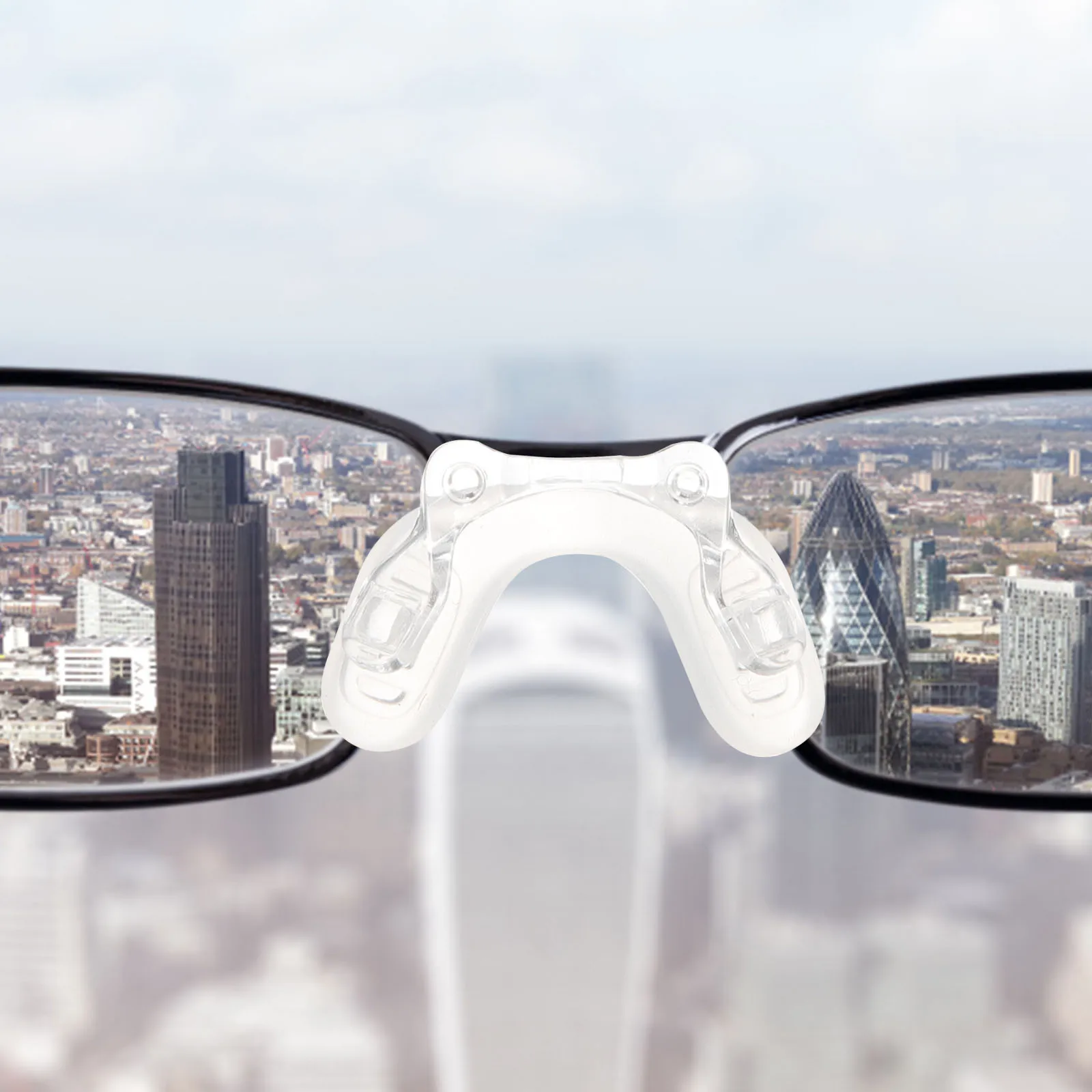 

3pcs Glasses Nose Pads Silicone Transparent Children Eyewear Nose Bridge Support Non Slip Pad for Frames Replacement