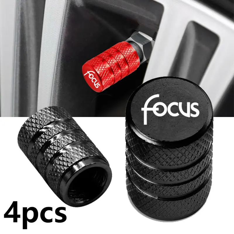 

Car Wheel Tire Valve Caps Tyre Stem Covers Airdust Waterproof For Ford Focus Logo MK1 MK2 MK3 MK4 Auto parts