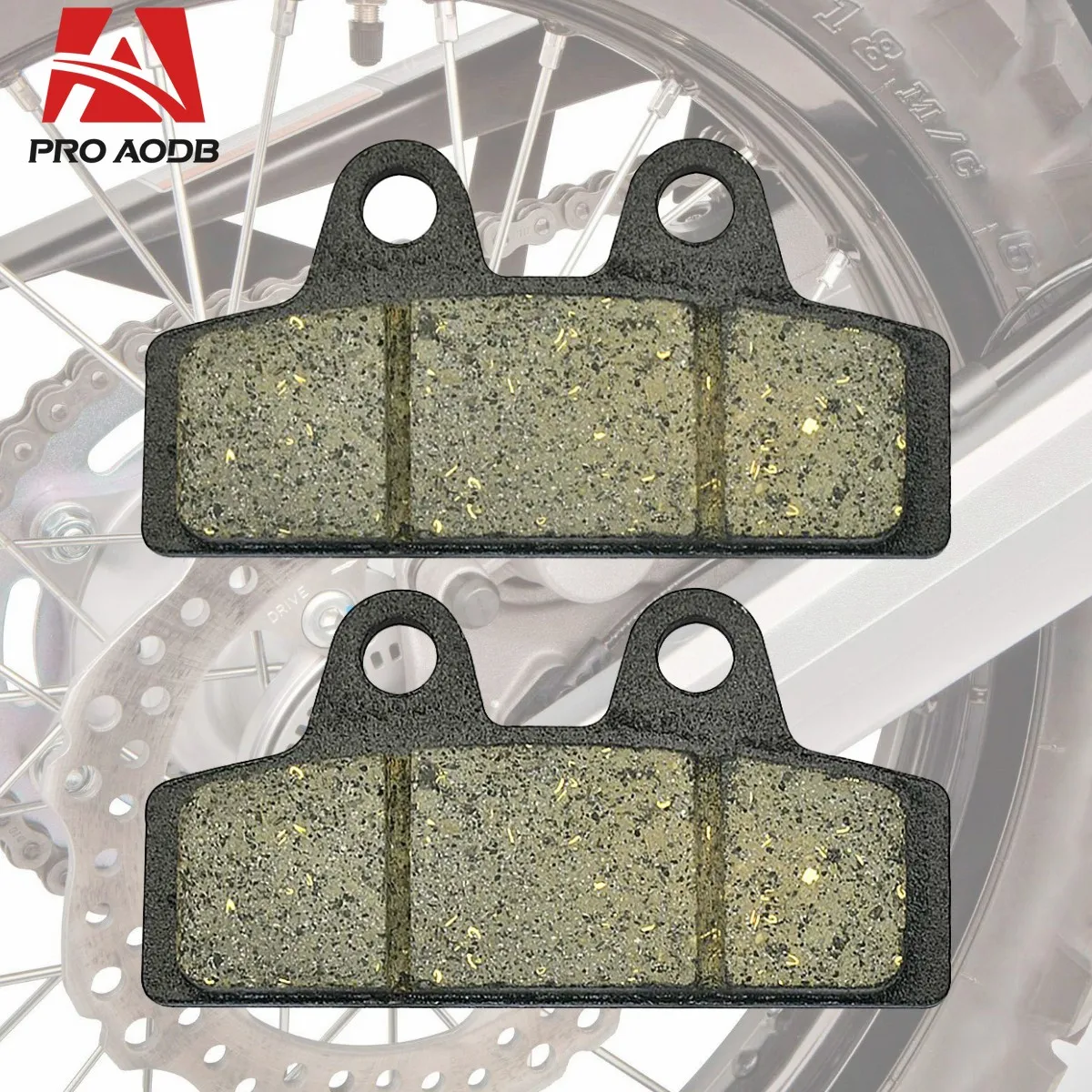 

Durable the Motorcycle Alloys Brake Pads Original Disc Brake Pads For Citycoco Electric Bike Harley Scooter Accessories