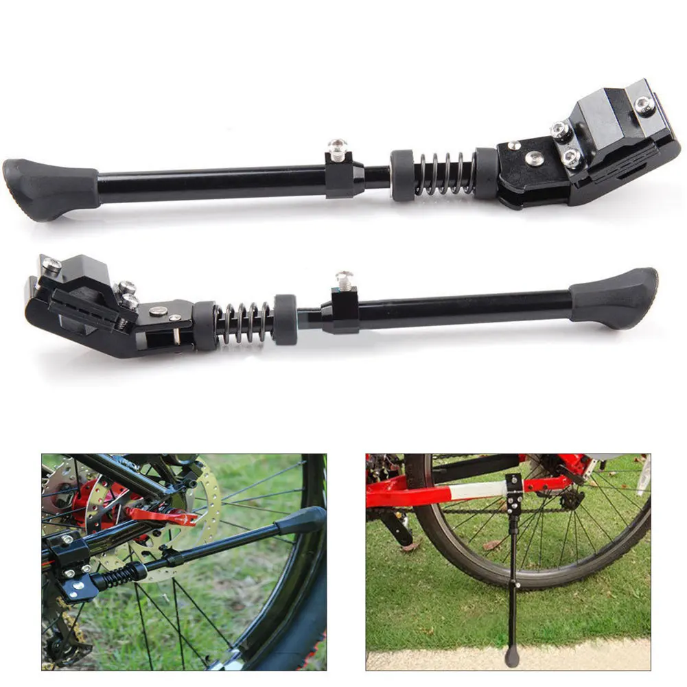 

Mountain Bike Kickstand Aluminum Alloy Waterproof Bicycle Side Stand For 16/20/24/26 Inch Tire