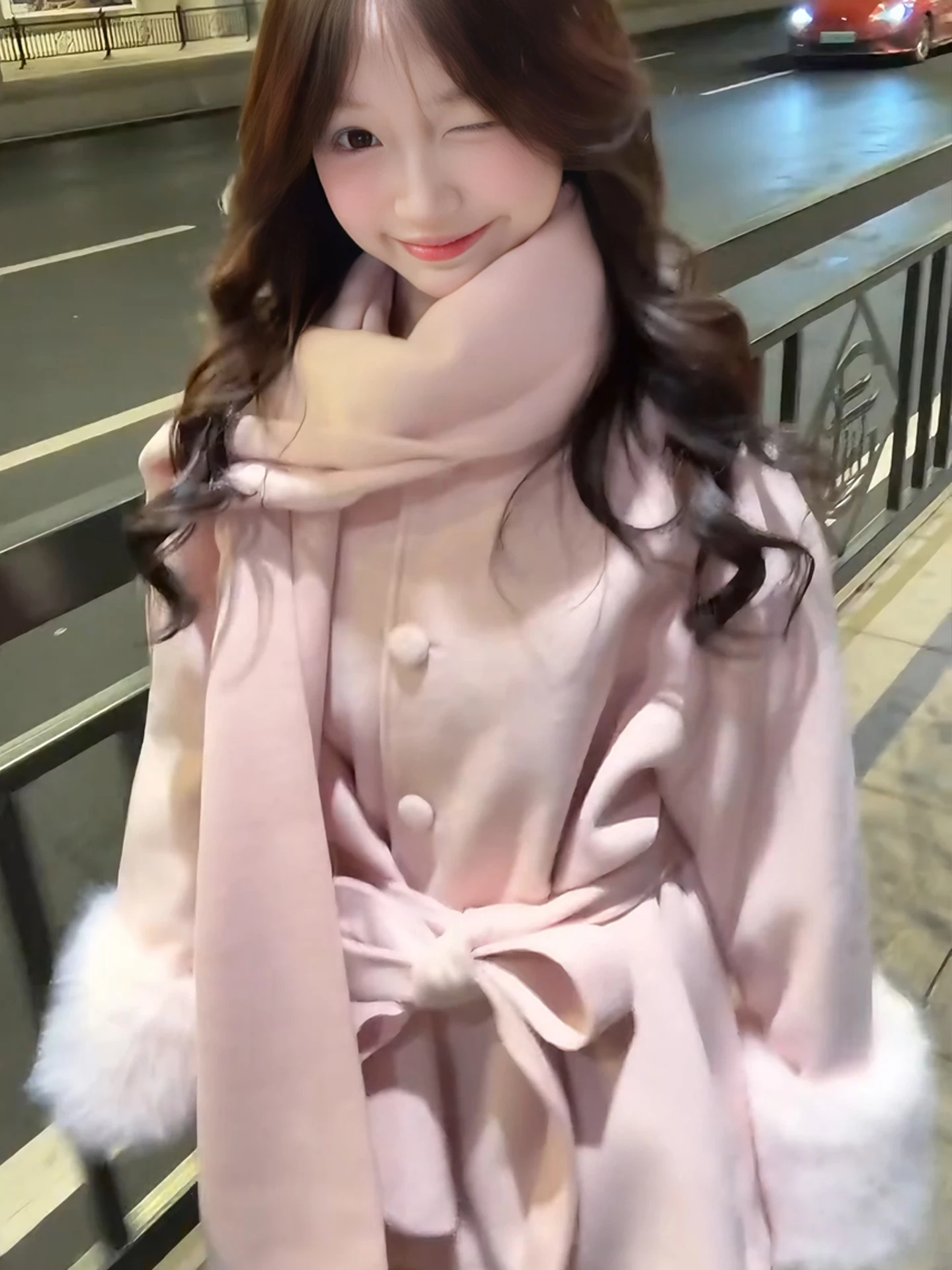 

Розовый шерстяной комплект: женский зимний модный свитер и шорты, комплект из двух предметов, милый принт, пуговицы, детали с поясом