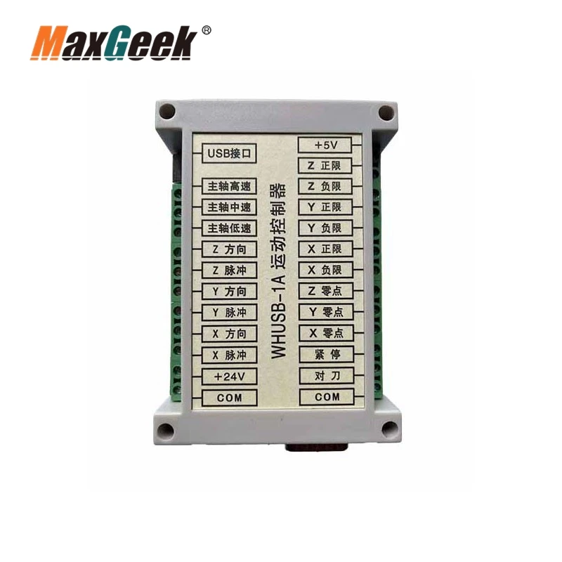 

Maxgeek USB Interface CNC Control Board 5.4.84 Version High Quality Engraving Machine Control Card Support for XP/32Bit WIN7
