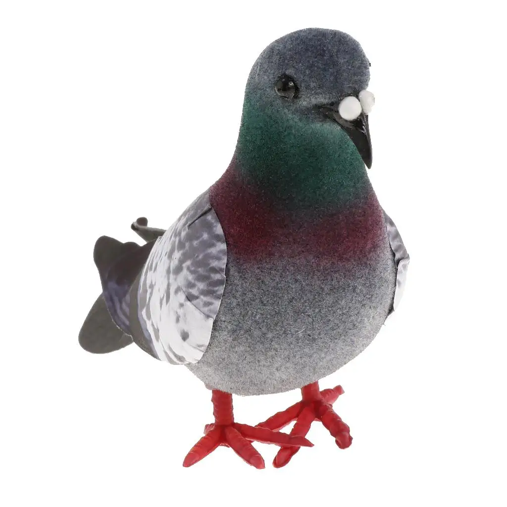 Artificial Birds Lifelike Feather Bird Statue Animal Garden Decoration for Home and Festive Events