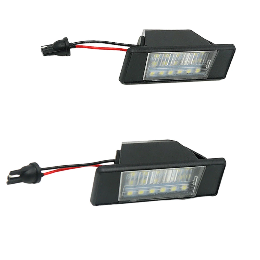 For 2007 2008 2009 2010 2011-2015 Nissan X-Trail Qashqai J10 LED License Number Plate Light Replacement  2626189965 265108990A