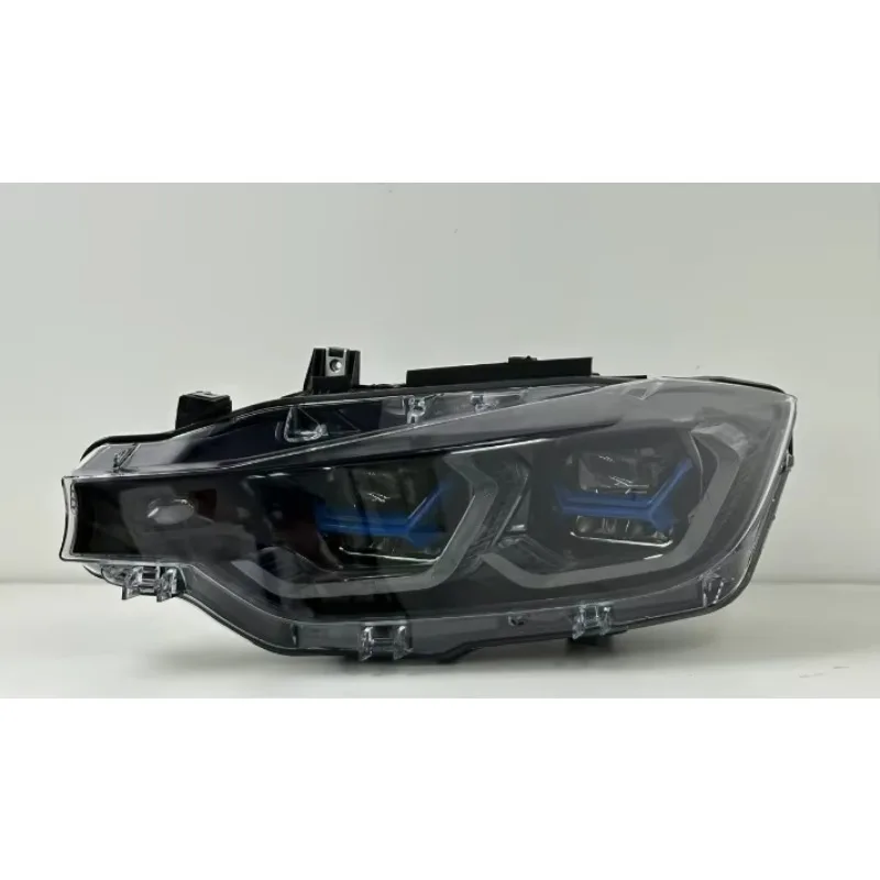 Auto Dual Color Drls Headlights For BMW F30 F31 F35 3 Series Yellow&White Switching LED Head Lights Plug And Play 320i 328i