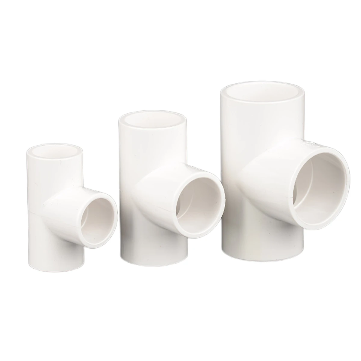 White PVC Pipe Connectors 20 25 32mm Elbow Straight Tee Fish Tank Drain Pipe Garden Irrigation Water Supply Tube Drainage Parts