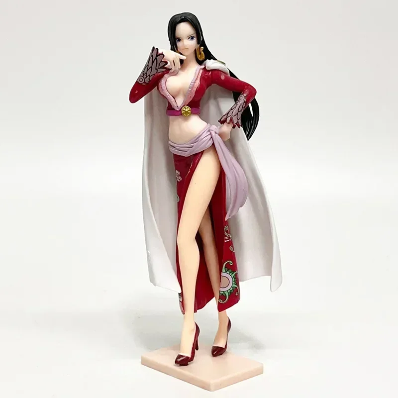 New One Piece Figure POP Snake Man Empress Snake Ji Han Cook Model Desktop Decoration Ornament Anime Handmade