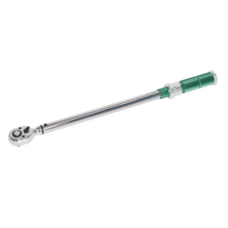 DB Mechanical Adjustable Torque Click Wrench with Marked Scale and Fixed Ratchet Head