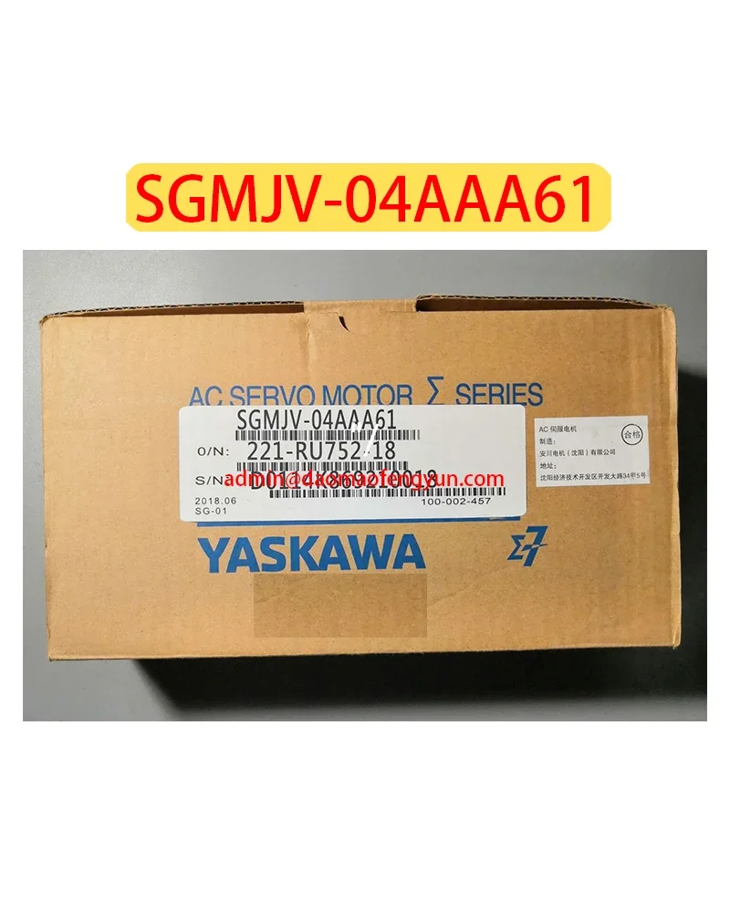 

SGMJV-04AAA61 Brand new Servo motor SGMJV 04AAA61 Fast shipping