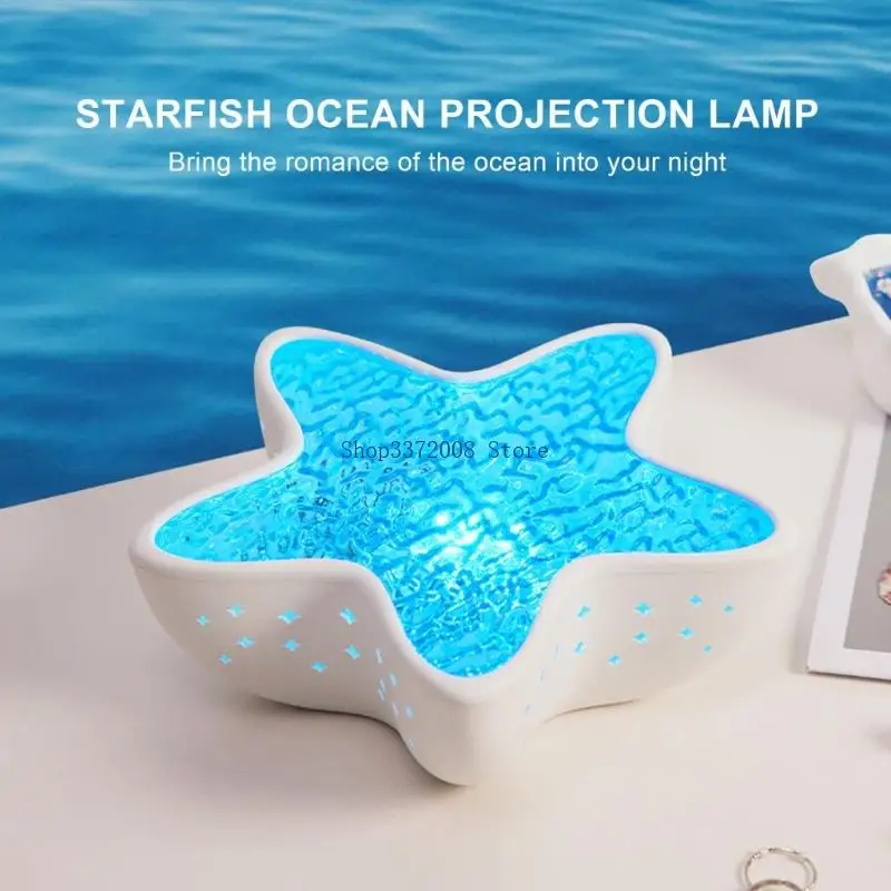 Ocean Star Night Light Creates Peaceful for Bedtime Routine