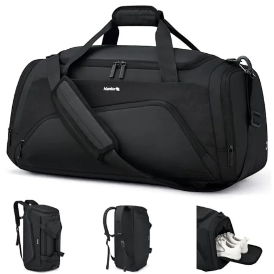 

Carry On Luggage Airline Approved Duffle Bag for Travel, Multifunctional 3 In 1 Travel Duffel Bags for Traveling, 44L Weekender