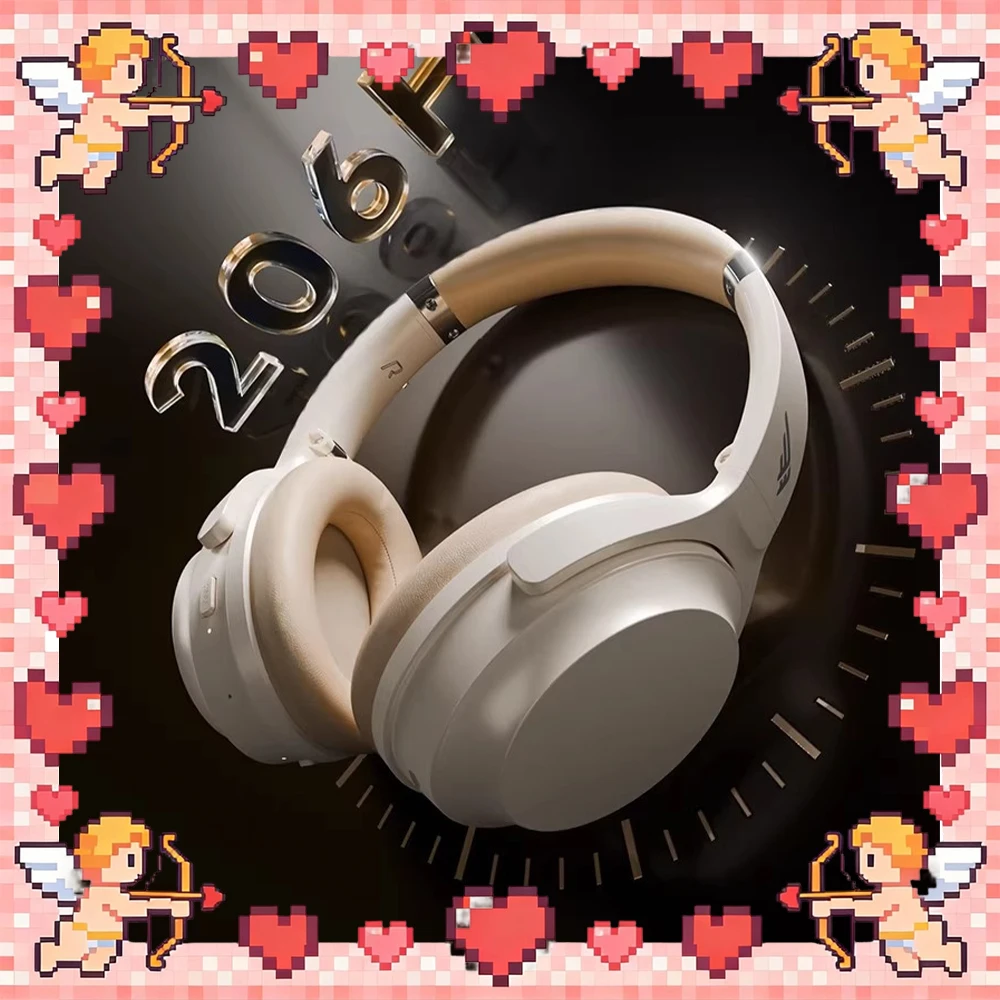 

Беспроводные наушники Siberia DM01, аккумулятор 2000 мАч, новые, с 40-мм динамиками и титановым покрытием, легкие, аксессуары для ПК, подарки