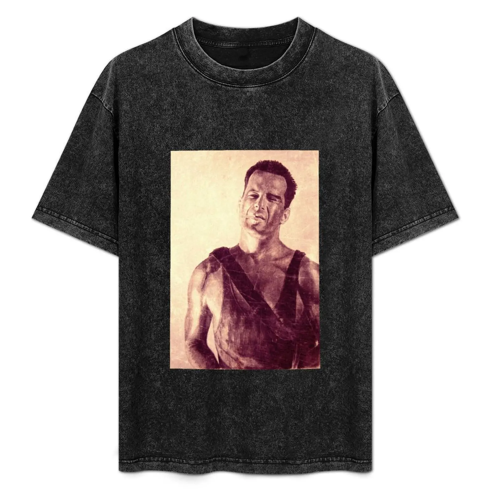 

DIE HARD T-Shirt Retro Graphic Print T-Shirt