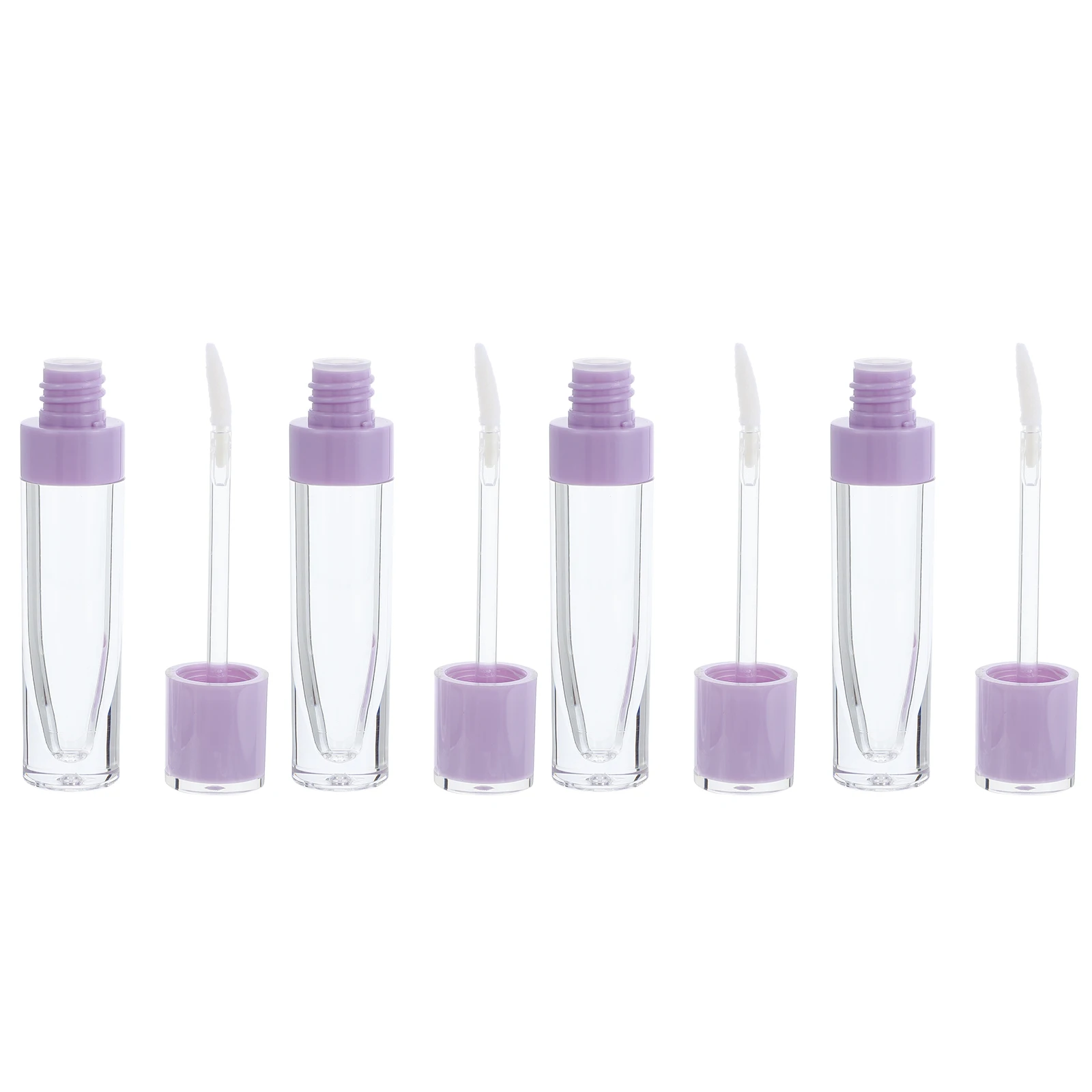 10 Pcs Empty Lip Gloss Tubes Lightweight Plastic DIY Handmade Containers Leak Proof Travel Size Cosmetics Packaging