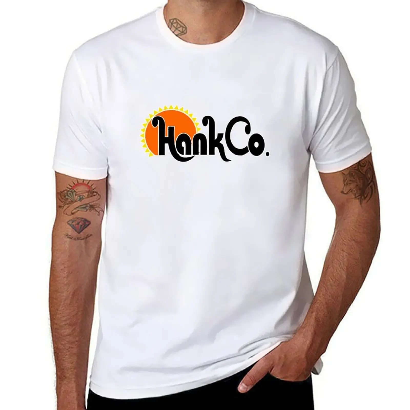

Hank Co T-Shirt cotton tshirt 100% man t shirts graphic T-Shirt