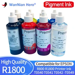 100ML pigment Ink Compatible For Epson Stylus Photo R800 R1800 Printer T0540 T0541 T0549 0540 T054