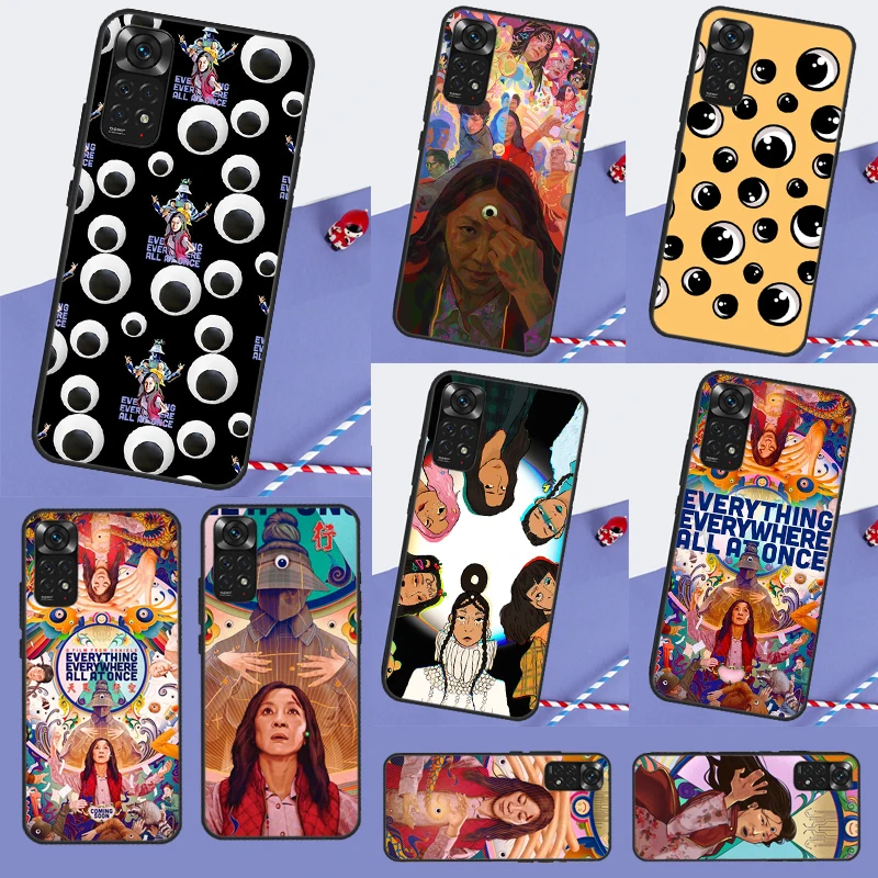 Everything Everywhere All at Once Case For Xiaomi Redmi Note 12 11 10 8 9 Pro 9S 10S 11S 12S Redmi 12C 10C 9C 10A Back Cover