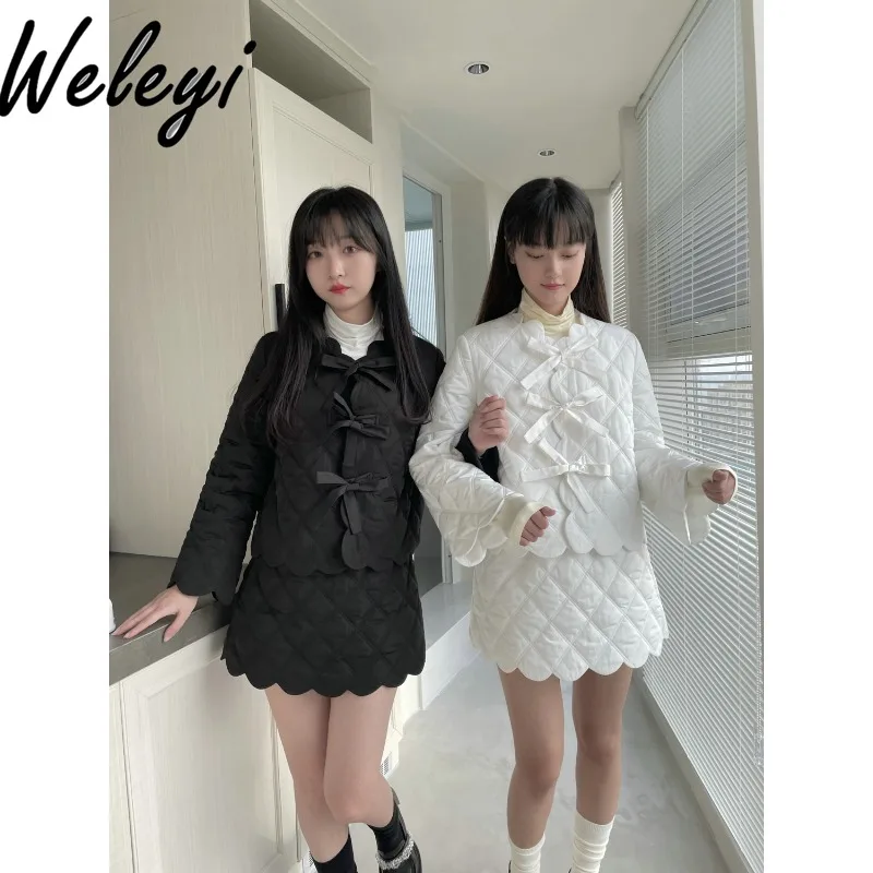 Kawaii Ropa De Mujer Cotton Clothes Winter Streetwear New Fashion and Leisure Short Small Cute Bread Long Sleeve Clothes Coats