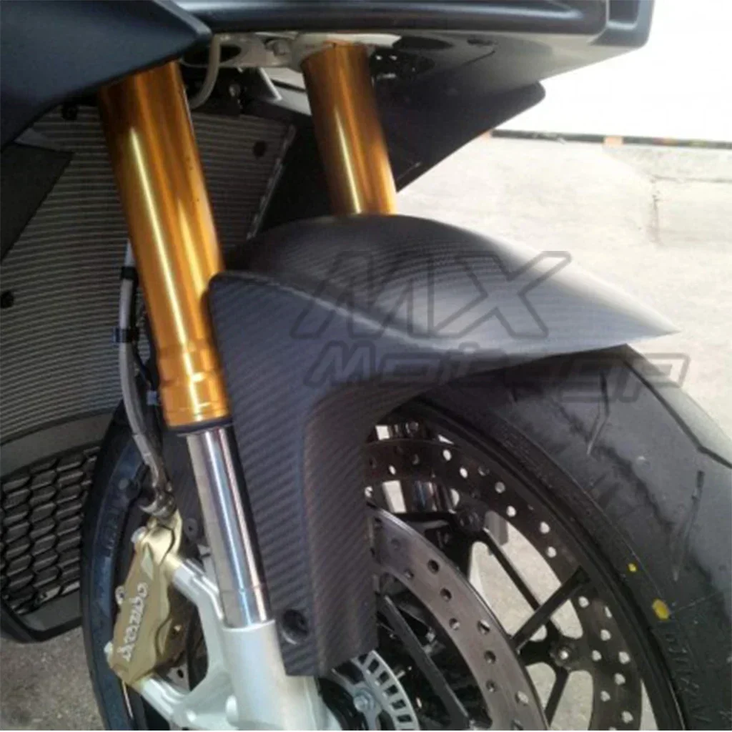 For Aprilia RSV4 Tuono V4 V4R 2009-2020 Motorcycle Carbon Fiber Front Fender Wheel Hugger Mudguard Fairing Accessories RS-V4 view 2