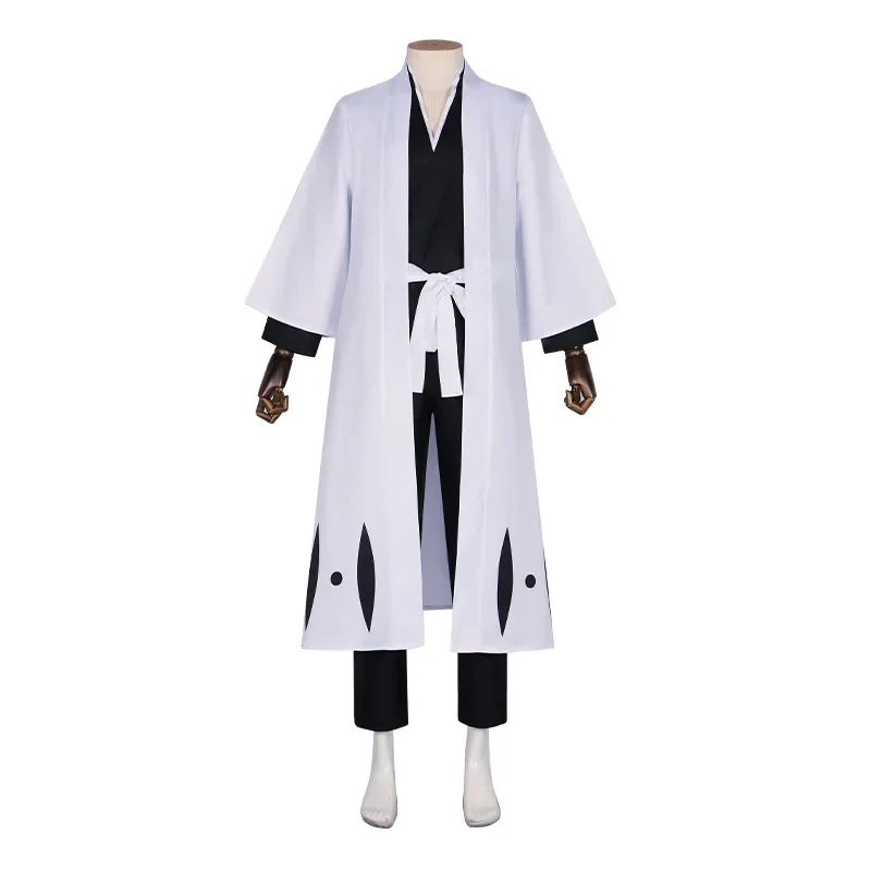 Bleach Cosplay Costume Soul Society Gotei 13 Captain Kimono Set Aizen Sousuke Kuchiki Byakuya Die Pa Unohana Retsu Soi Fon