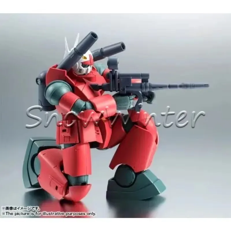 【In-stock】Bandai ROBOT SPIRITS RX-77-2 Guncannon 125mm Anime Action Figure Boys Christmas Collectible Model Gift