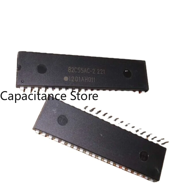 10PCS The New MCU Interface Expansion Chip 82C55AC-2 NEC82C55AC-2 DIP40 Can Shoot Directly