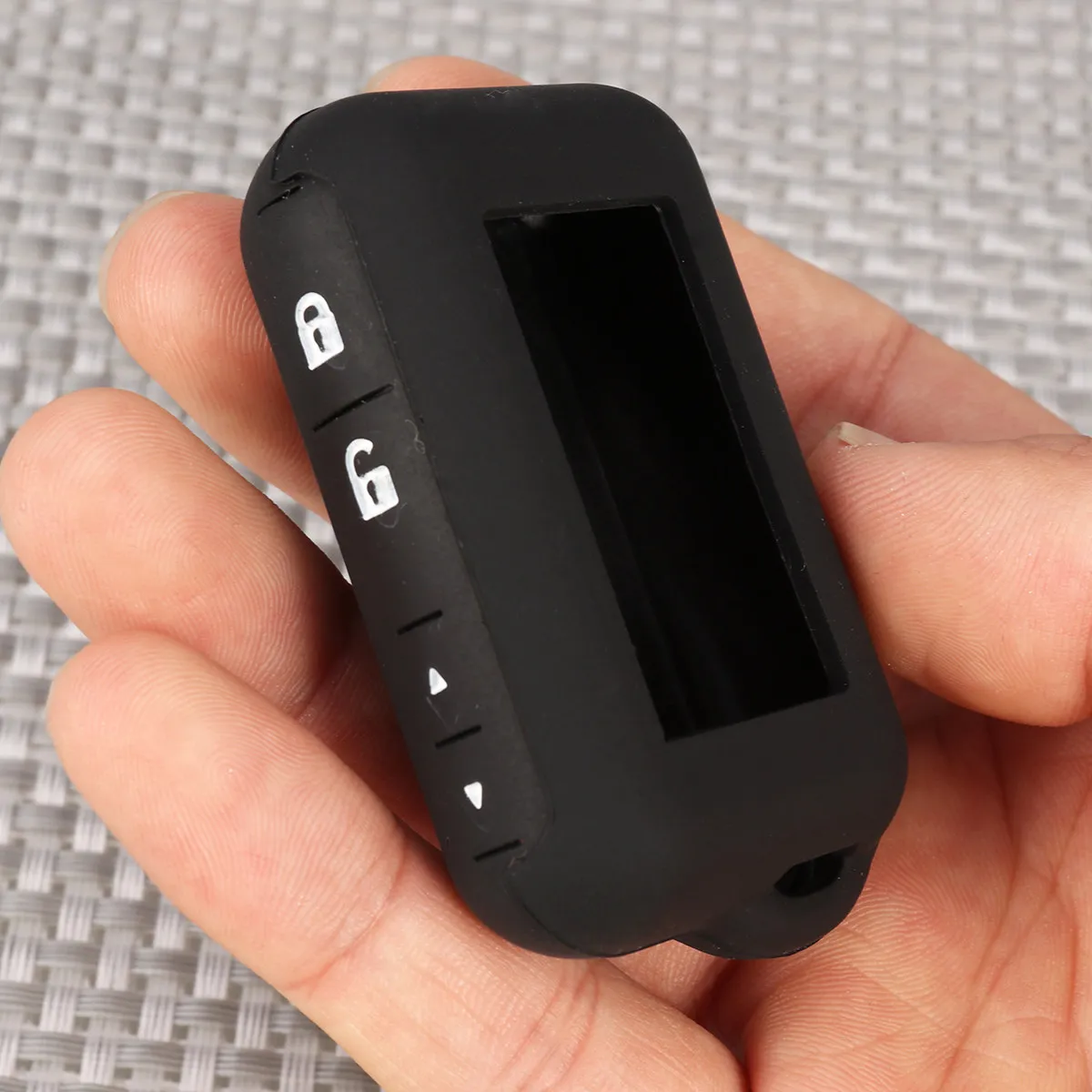 

Silicone Car Key Case For Starline E91 E61 Black Anti-Theft Alarm Remote Cover Protective Shell Car Electronic