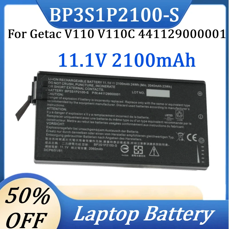 New High-quality BP3S1P2100-S BP3S1P2100 11.1V 2100mAh 24Wh Battery for Getac V110 V110C 441129000001