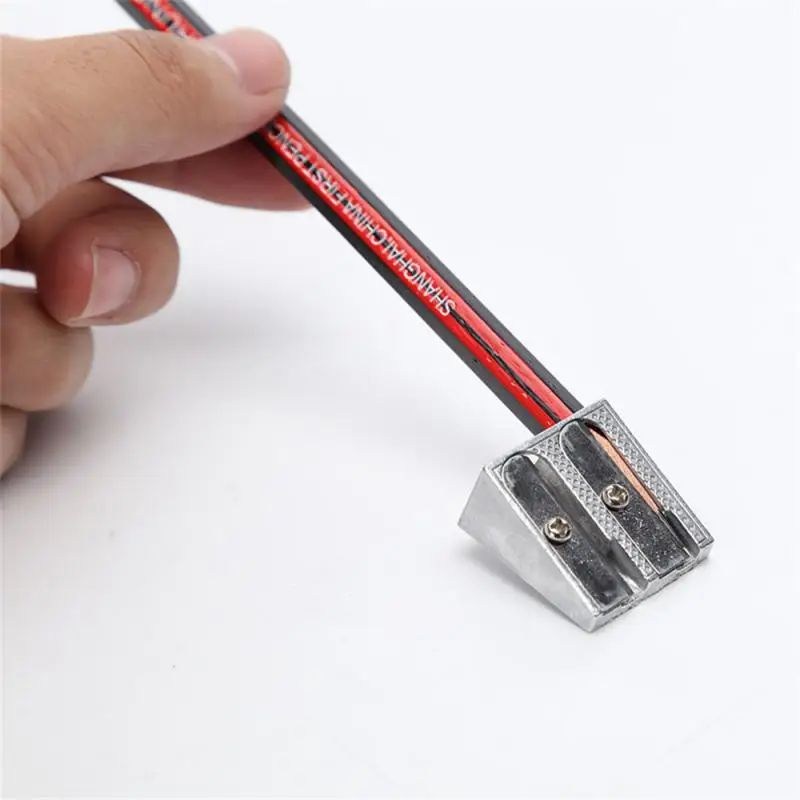 Pen Planer Simple Design Safe And Practical Convenient Precise Students Must Have Double-hole Pencil Sharpener Easy To Operate