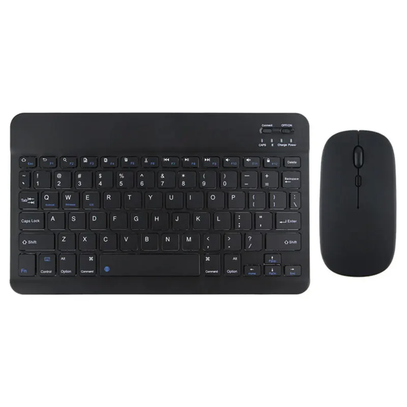 клавиатура для Ipad 10.2 10Inch Universal Wireless Bluetooth Keyboard Mouse Combo for IPad Windows Android Laptop Tablet Combo