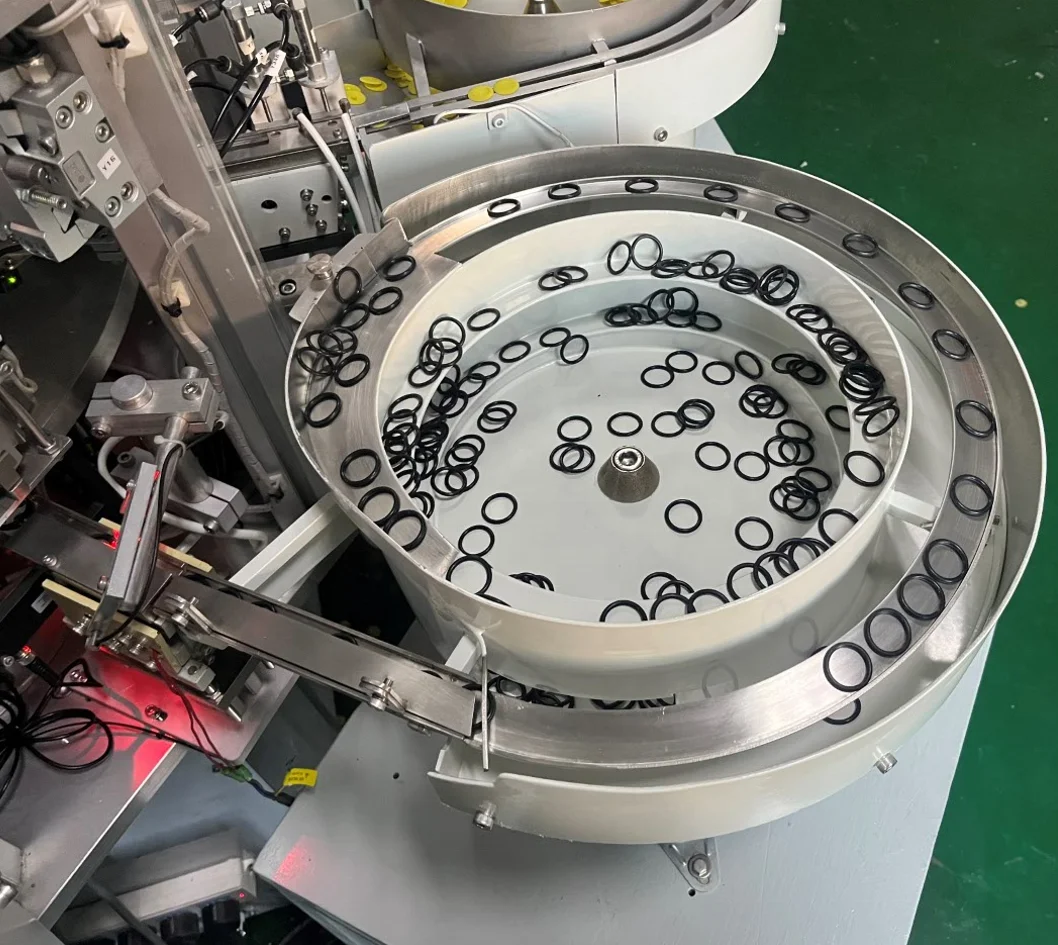 CE Vibratory Parts Bowl Feeder for O-ring Sealing Ring